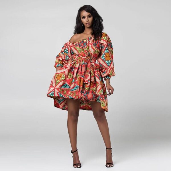 robe africaine courte. Monde Africain boutique en ligne de mode africaine.