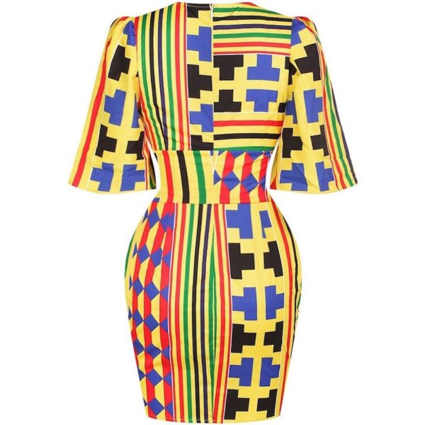robe africaine en wax. Monde Africain boutique en ligne de mode africaine.