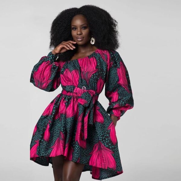 robe africaine pagne. Monde Africain boutique en ligne de mode africaine.