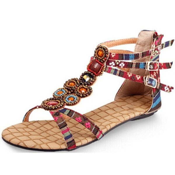 sandale africaine moderne. Monde Africain boutique en ligne de mode africaine.