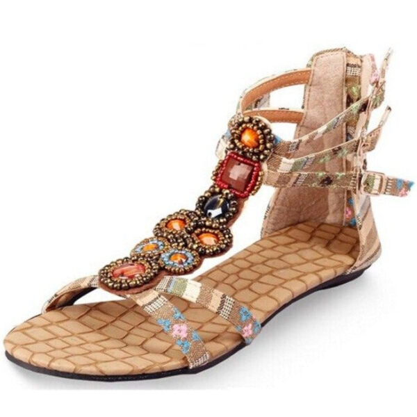 sandale africaine moderne. Monde Africain boutique en ligne de mode africaine.