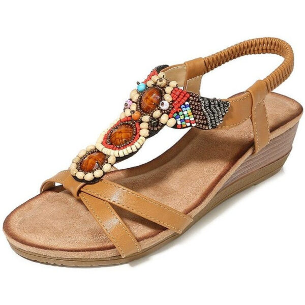 sandale africaine rouge. Monde Africain boutique en ligne de mode africaine.