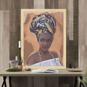 tableau de femme africaine. Monde Africain boutique en ligne de mode africaine.