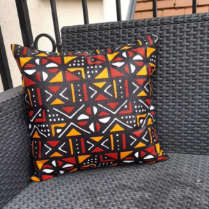 Coussin Africain Bogolan Ethnique. Acheter vos vêtements africains en ligne sur Monde Africain.com .