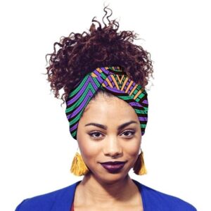 Foulard Africain Tissu Violet. Acheter vos vêtements africains en ligne sur Monde Africain.com .