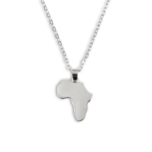 Pendentif Afrique Argent. Acheter vos vêtements africains en ligne sur Monde Africain.com .