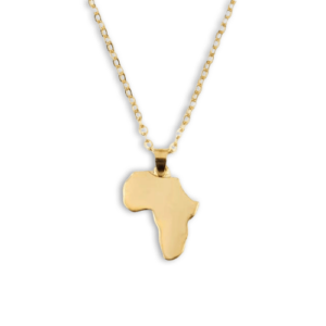 Pendentif Afrique Or. Acheter vos vêtements africains en ligne sur Monde Africain.com .
