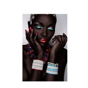 Tableau Africain Toile Femme. Acheter vos vêtements africains en ligne sur Monde Africain.com .