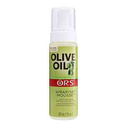ORS Olive Oil Wrap Set Mousse 207ml 0078877. Monde Africain Votre boutique de cosmétiques africaine.