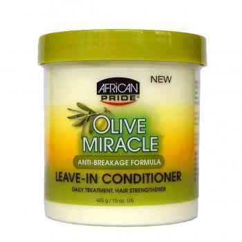 african pride olive miracle leave in conditioner 425g. Monde Africain Votre boutique de cosmétiques africaine.