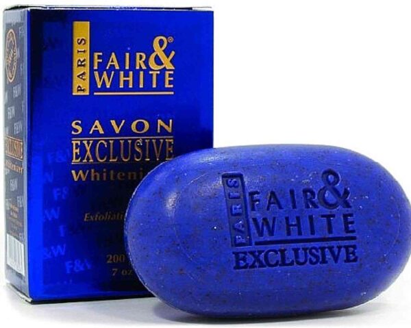 fair and white exclusive whitenizer exfoliating soap 200gm. Monde Africain Votre boutique de cosmétiques africaine.