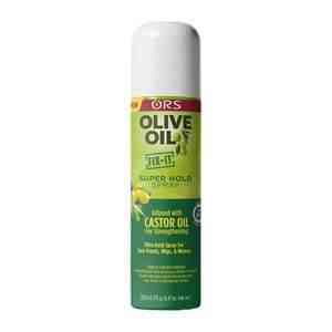 ors olive oil fix it super hold spray with castor oil 200ml. Monde Africain Votre boutique de cosmétiques africaine.