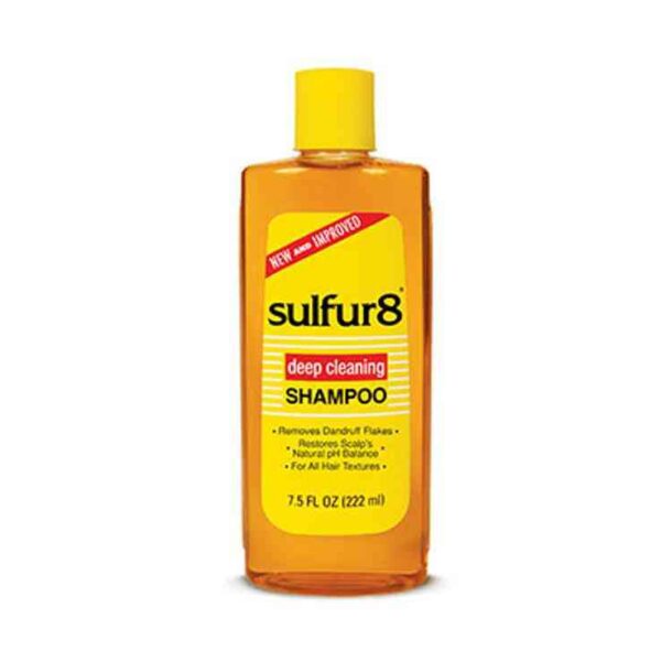 shampooing nettoyant en profondeur sulfur8 222ml. Monde Africain Votre boutique de cosmétiques africaine.