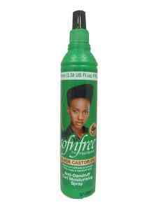 sofnfree huile de ricin noire anti pelliculaire spray hydratant boucles 250ml. Monde Africain Votre boutique de cosmétiques africaine.