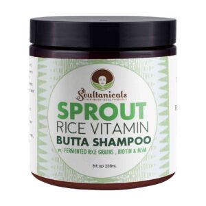 soultanicals sprout riz vitamine butta shampooing 8 oz. Monde Africain Votre boutique de cosmétiques africaine.